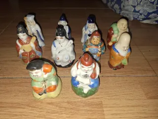 Set di figure vintage di buddha