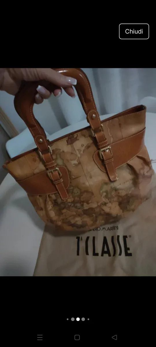 Borsa Alviero Martini 1§ Classe Beige