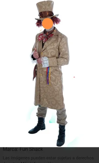 Disfraz adulto beige T 38/40