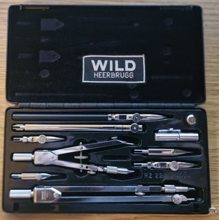 Juego Compases WILD HEERBRUGG RZ22 Vintage