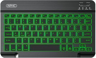 Teclado mini Bluetooth retroiluminado
