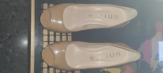 Zapatos UNISA Beige Peep Toe
