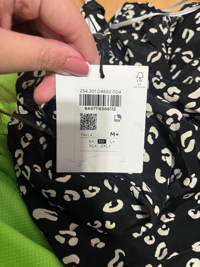 Camicia Couchel stampata taglia unica da donna