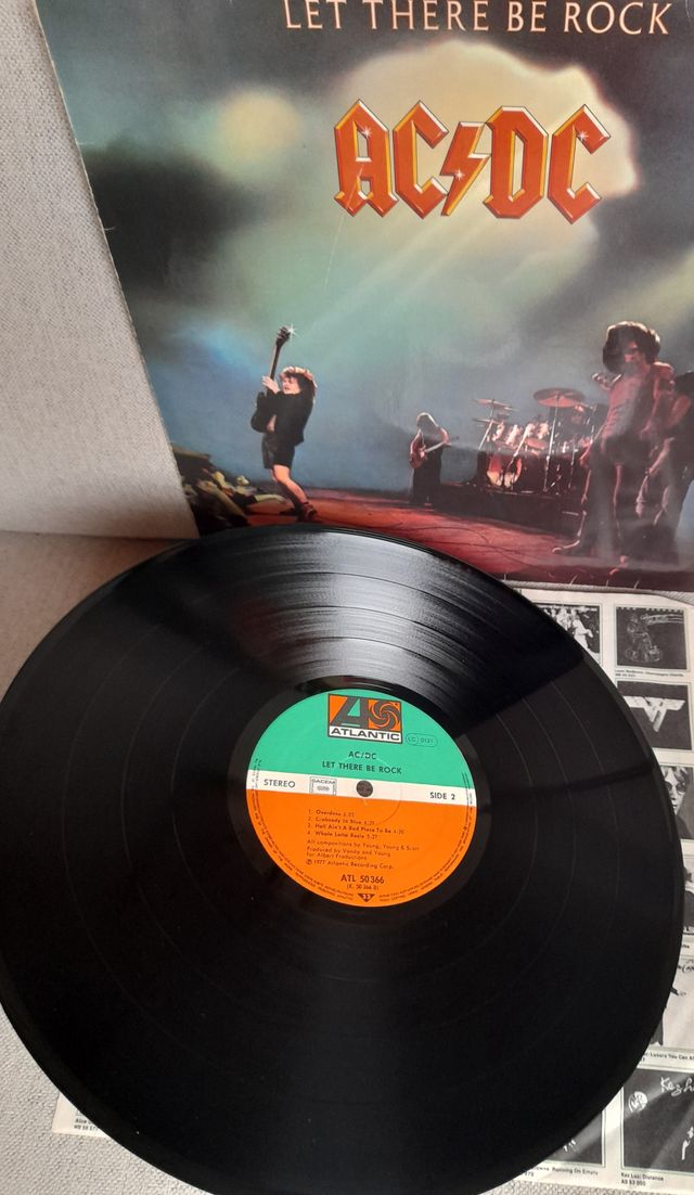 AC/DC - Let There Be Rock LP Stampa FR 1979