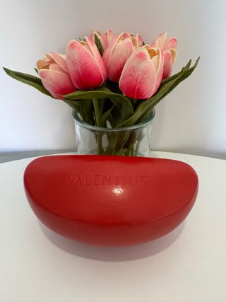 Funda para Gafas Marca Valentino Color Rojo