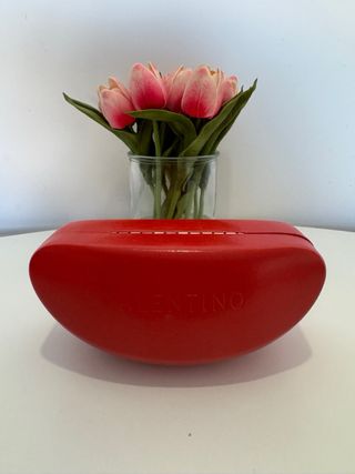 Funda para Gafas Marca Valentino Color Rojo
