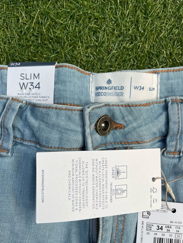 Vaquero corto Springfield Slim W34