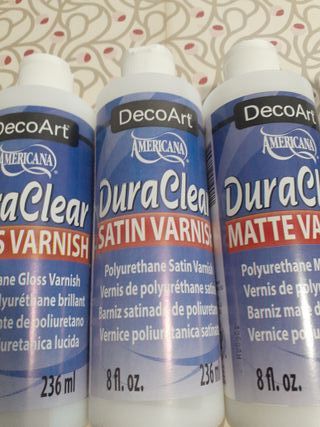 5 Botes Barniz DecoArt Americana 236ml
