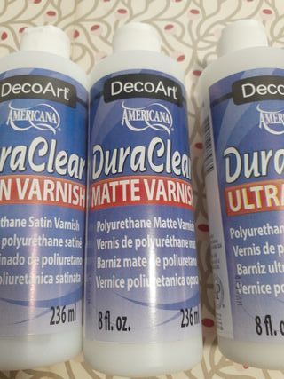 5 Botes Barniz DecoArt Americana 236ml
