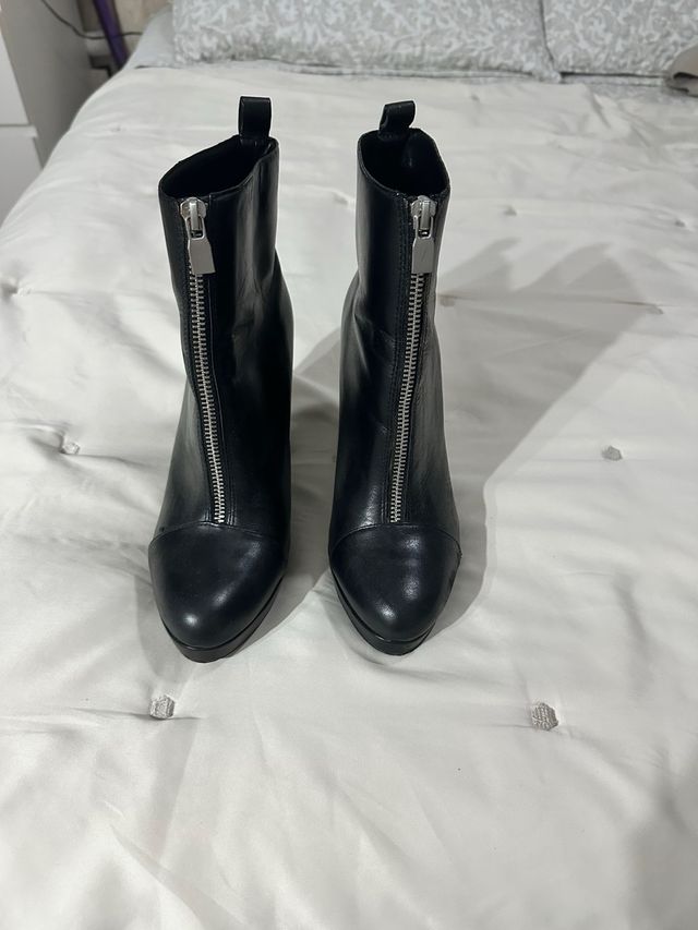 Botas Zara Talla 37 Tacón 9cm
