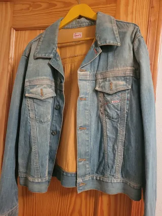 Cazadora vaquera Sixty azul hombre