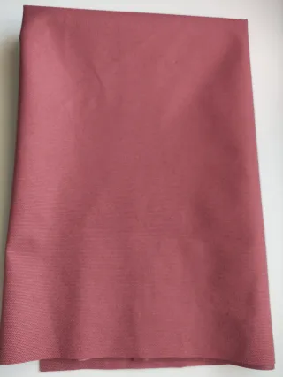 Tela loneta impermeable color teja