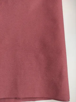 Tela loneta impermeable color teja