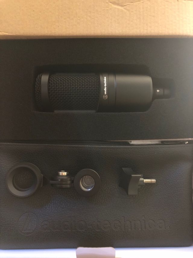 Micrófono Audio-Technica Negro