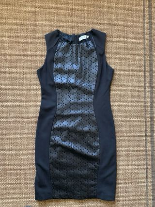 Vestido Negro Formula Joven Talla 38 con forro
