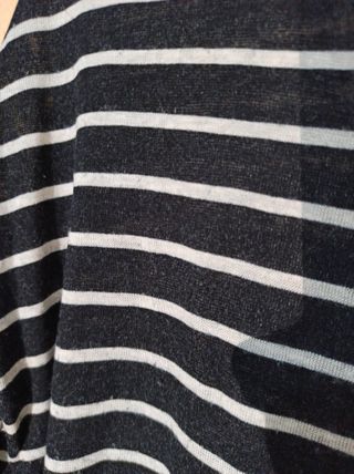 Blusa Springfield rayas blanco y negro
