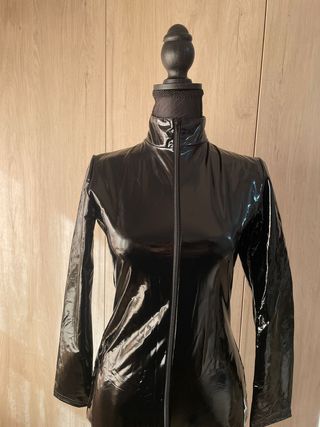 Mono De Piel Sintética Mujer Sexy Talla L Lenceria