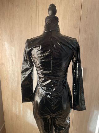 Mono De Piel Sintética Mujer Sexy Talla L Lenceria