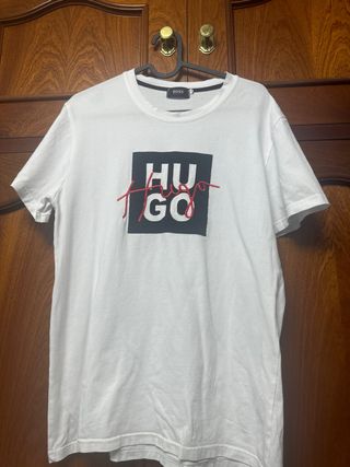 Camiseta Hugo Boss Blanca