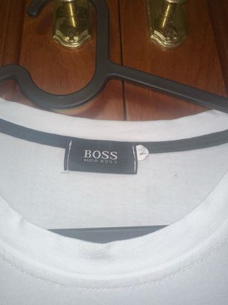 Camiseta Hugo Boss Blanca