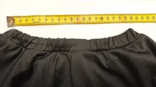 Falda Flamenco Ensayo Negra