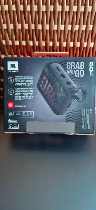 JBL GO4 Altavoz Bluetooth Negro Nuevo