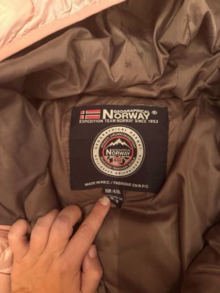 Chaqueta Geographical Norway Rosa