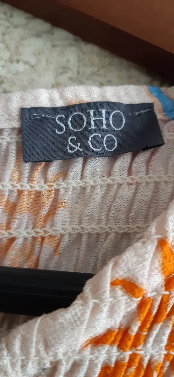 Vestido estampado multicolor