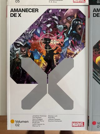 Amanecer de X Tomos 1 al 3 y 5