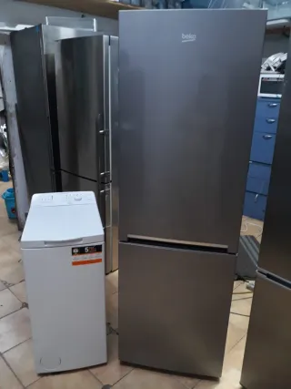 Nevera y lavadora Beko