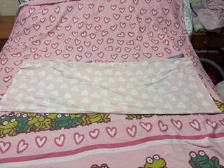 Funda Nórdica Infantil Ranas y Corazones