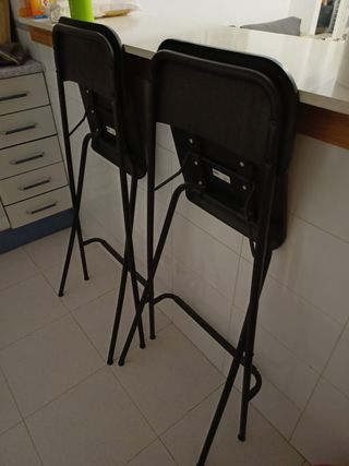 Taburetes Altos Plegables IKEA (2uds)