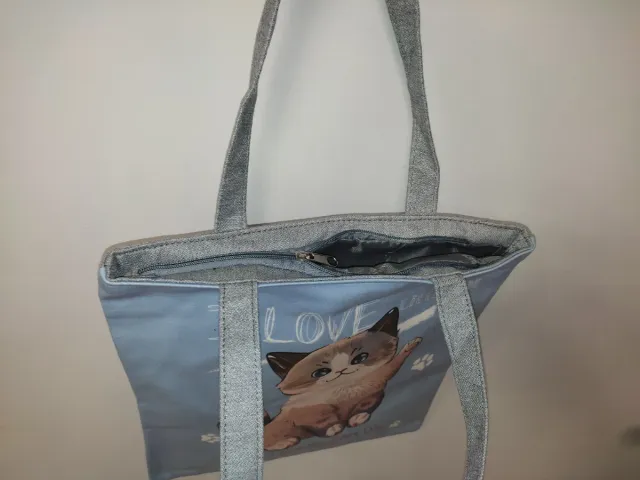 Bolso Tote  BG gato Love Little Cat