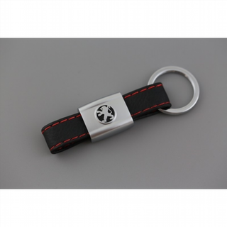 Llavero de cuero con logo peugeot Perfecto para r
