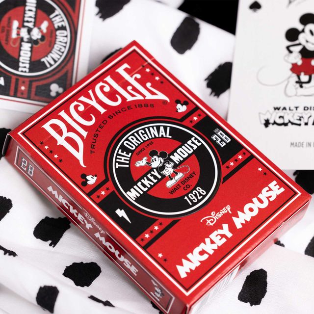 BARAJA POKER DISNEY MICKEY MOUSE - BICYCLE - NUEVA