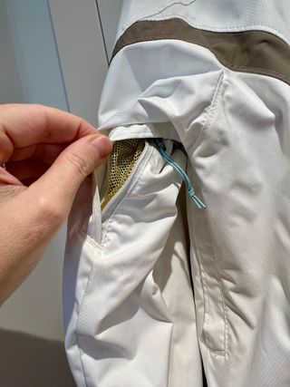 Chaqueta Columbia esquí blanca