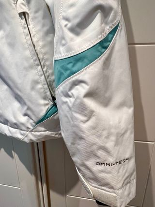 Chaqueta Columbia esquí blanca