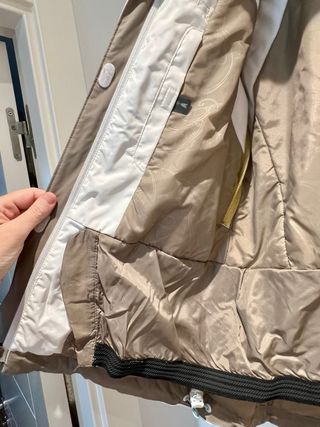Chaqueta Columbia esquí blanca