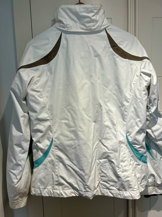 Chaqueta Columbia esquí blanca