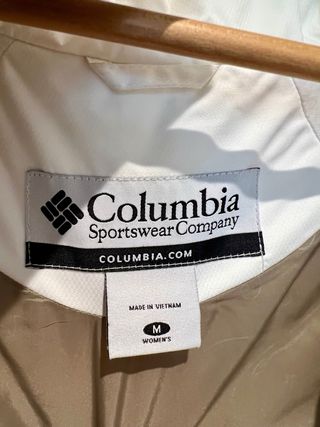 Chaqueta Columbia esquí blanca