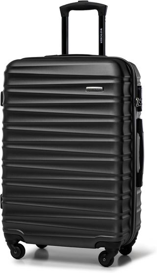 Maleta Mediana Trolley Wittchen Negra 67cm
