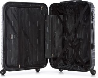 Maleta Mediana Trolley Wittchen Negra 67cm