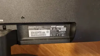 Pantalla Philips Negra