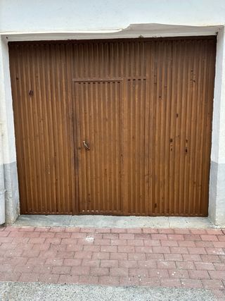 Puerta  de hierro garaje
