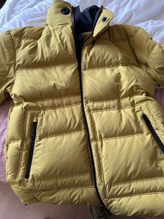 Plumas Duno Hombre Talla XL Amarilla