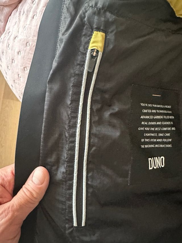 Plumas Duno Hombre Talla XL cuasi nuevo