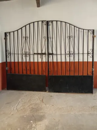 Cancelas de hierro forjado