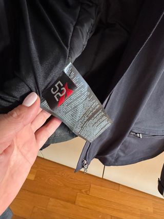 Chaqueta Moto Dainese Negra y Rosa