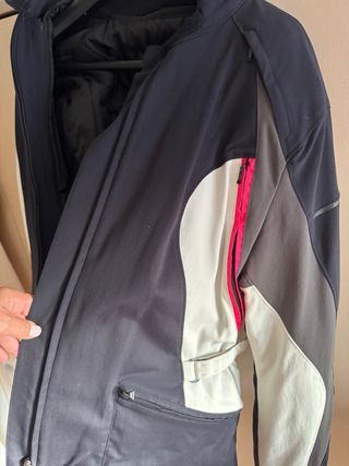 Chaqueta Moto Dainese Negra y Rosa