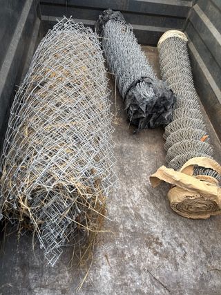 Rollos de malla metálica